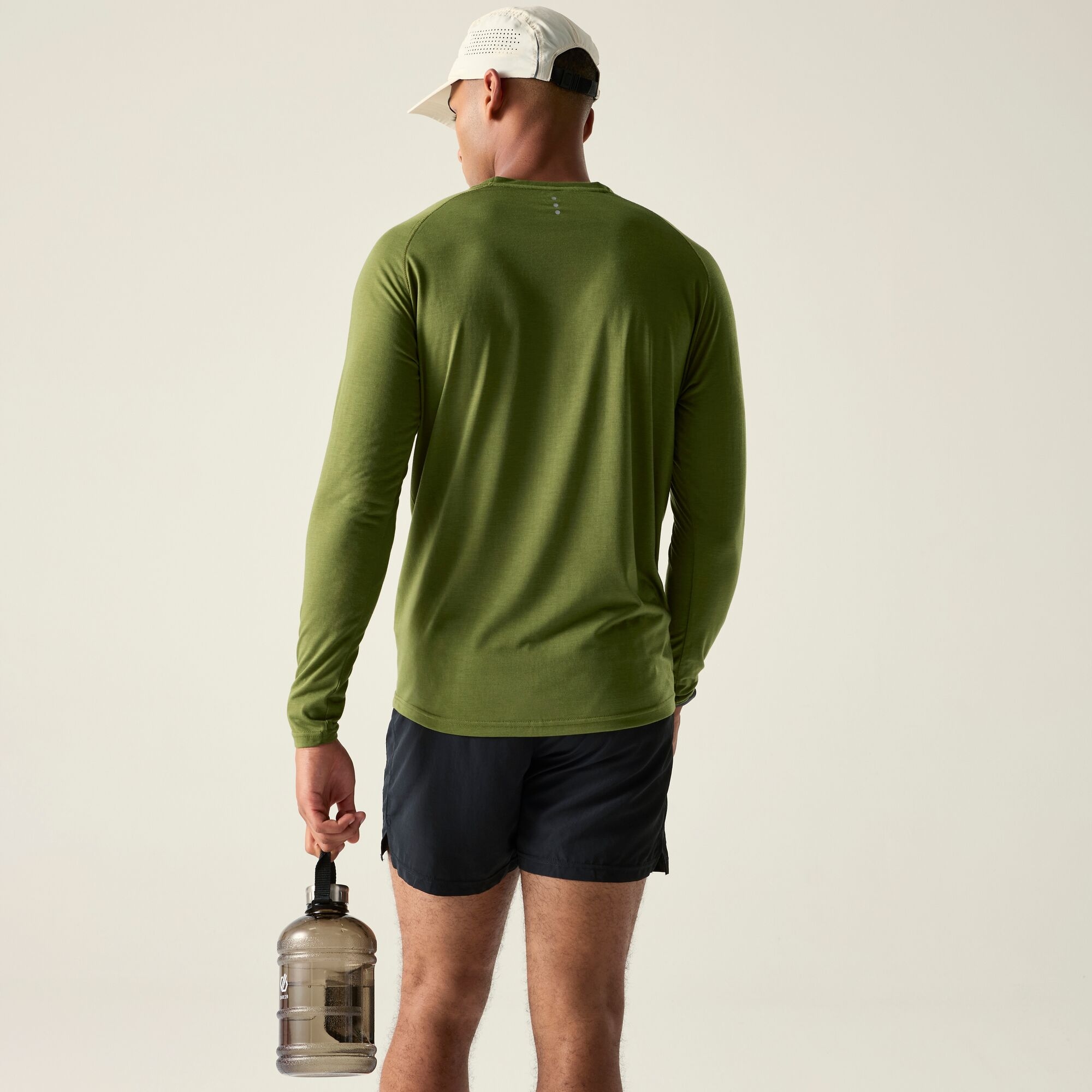 Dare 2b Dare 2b Koszulka z długim rękawem męska szybkoschnąca Agile Zielony