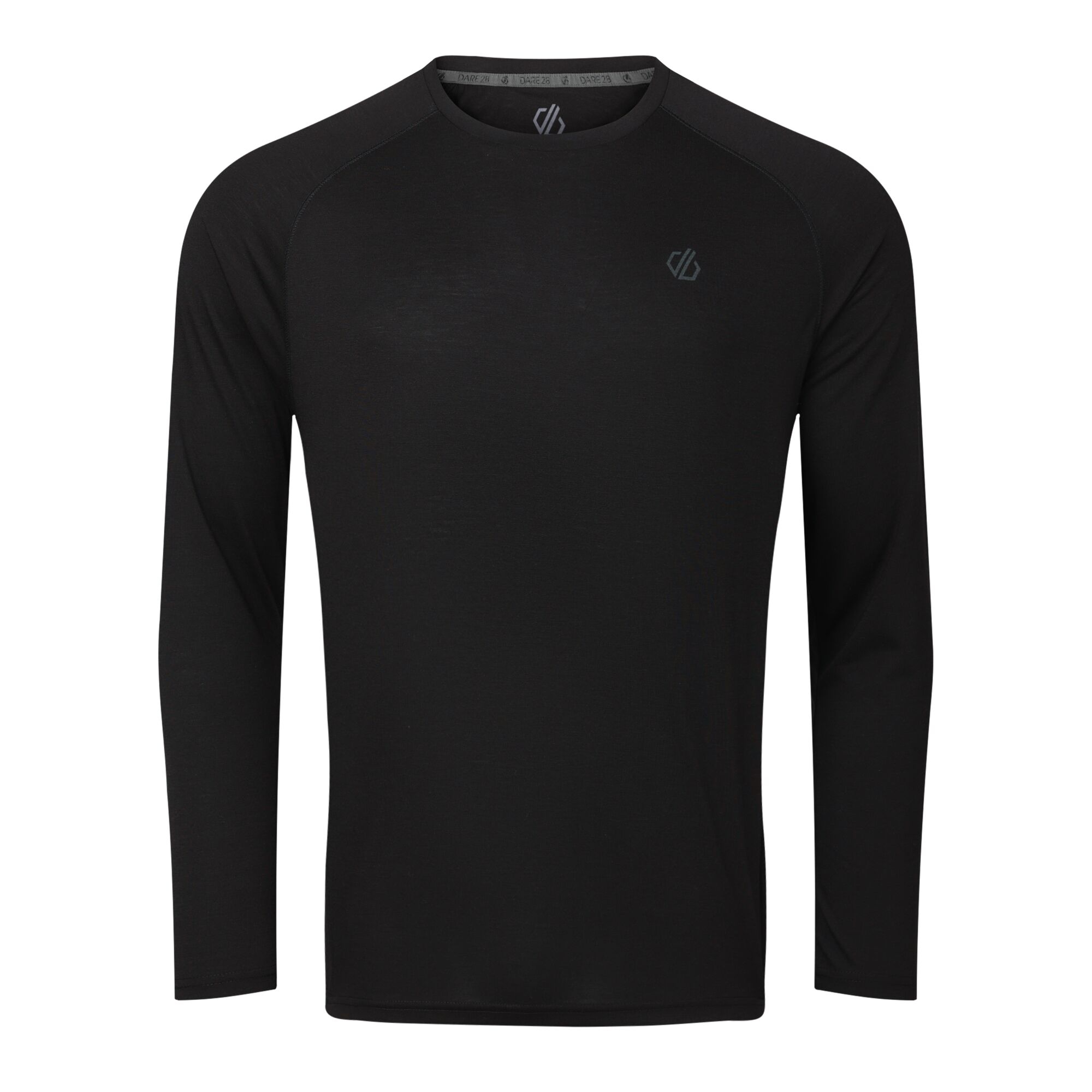 Dare 2B Men's Agile Long Sleeved T-Shirt - Black Xxl