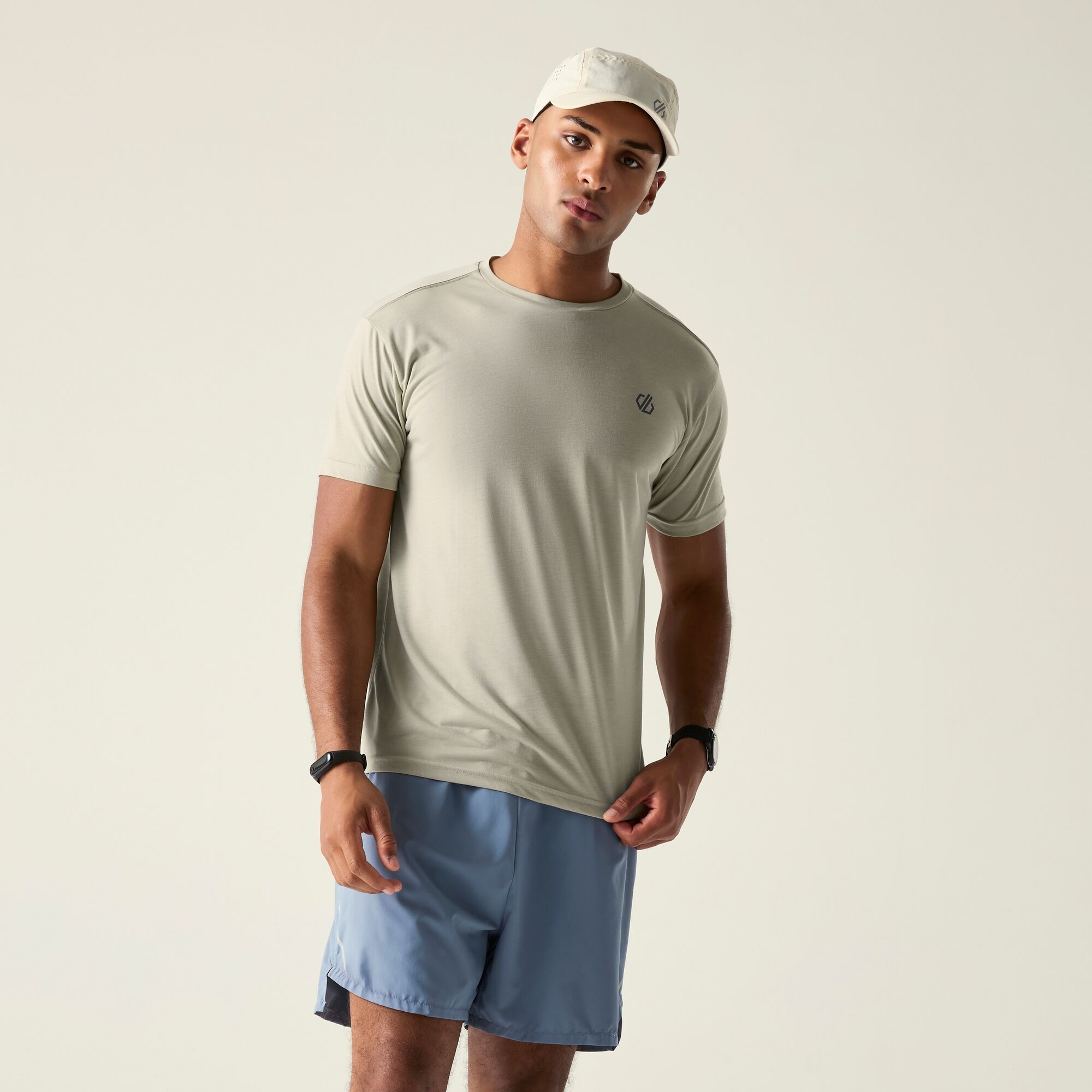 Dare 2B Men's Agile Short Sleeved T-Shirt - White Extra Small