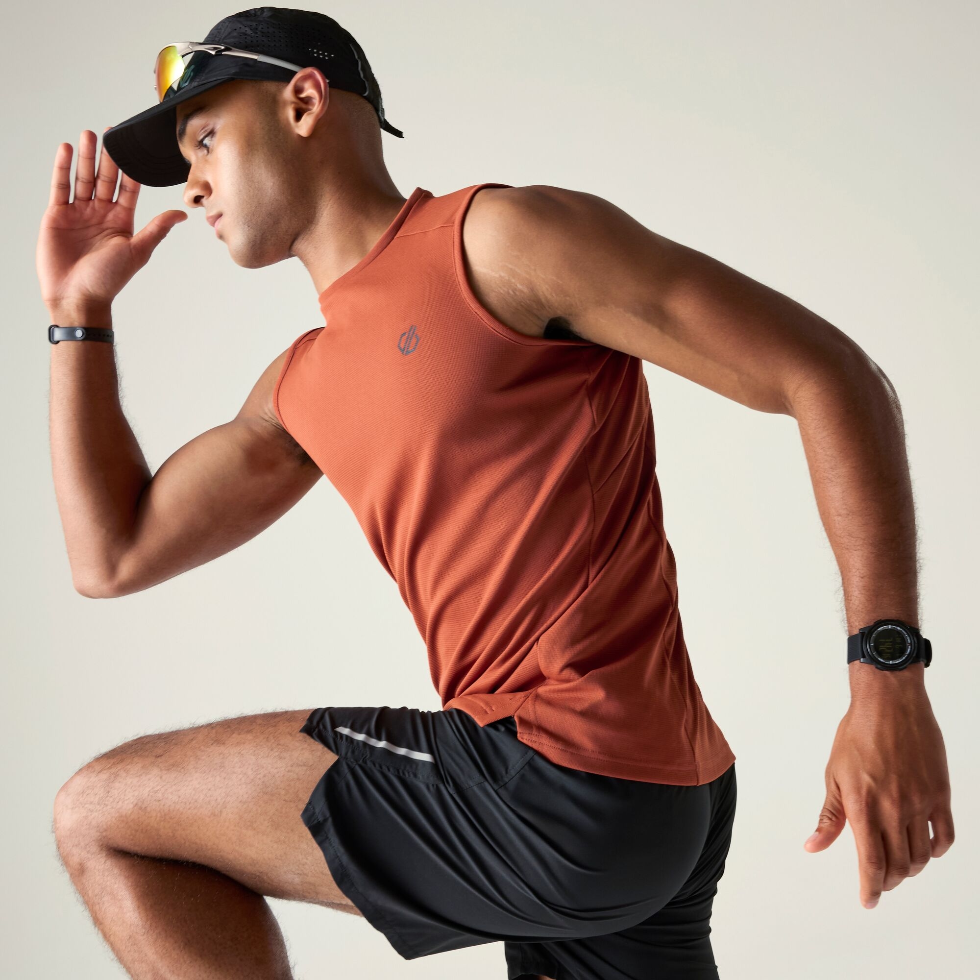 Dare 2b Bezrękawnik męski szybkoschnący Rapid Pomarańczowy