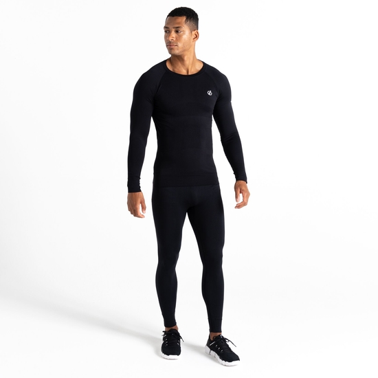 Men's In The Zone Base Layer II Set Black