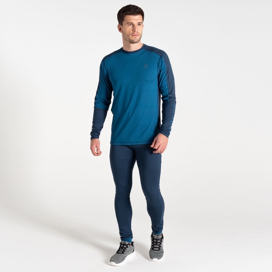 Dare 2b - Men's Exchange III Base Layer Set Moonlight Denim Blue