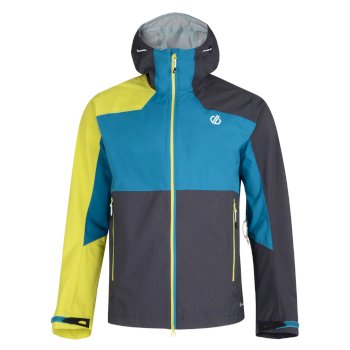 Dare 2b Mens Recode Waterproof and Breathable Mesh Lined Hooded Hiking Shell Jacket