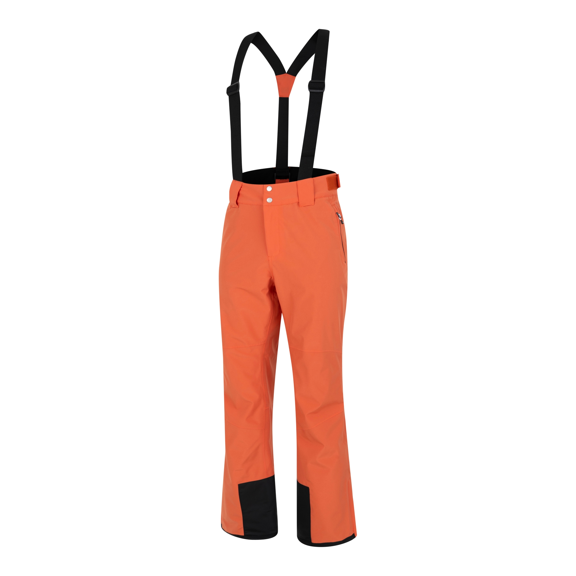 Dare 2b Spodnie narciarskie męskie z membraną z szelkami Achieve II Pomarańczowy