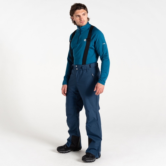 Men's Achieve II Recycled Ski Pants Moonlight Denim