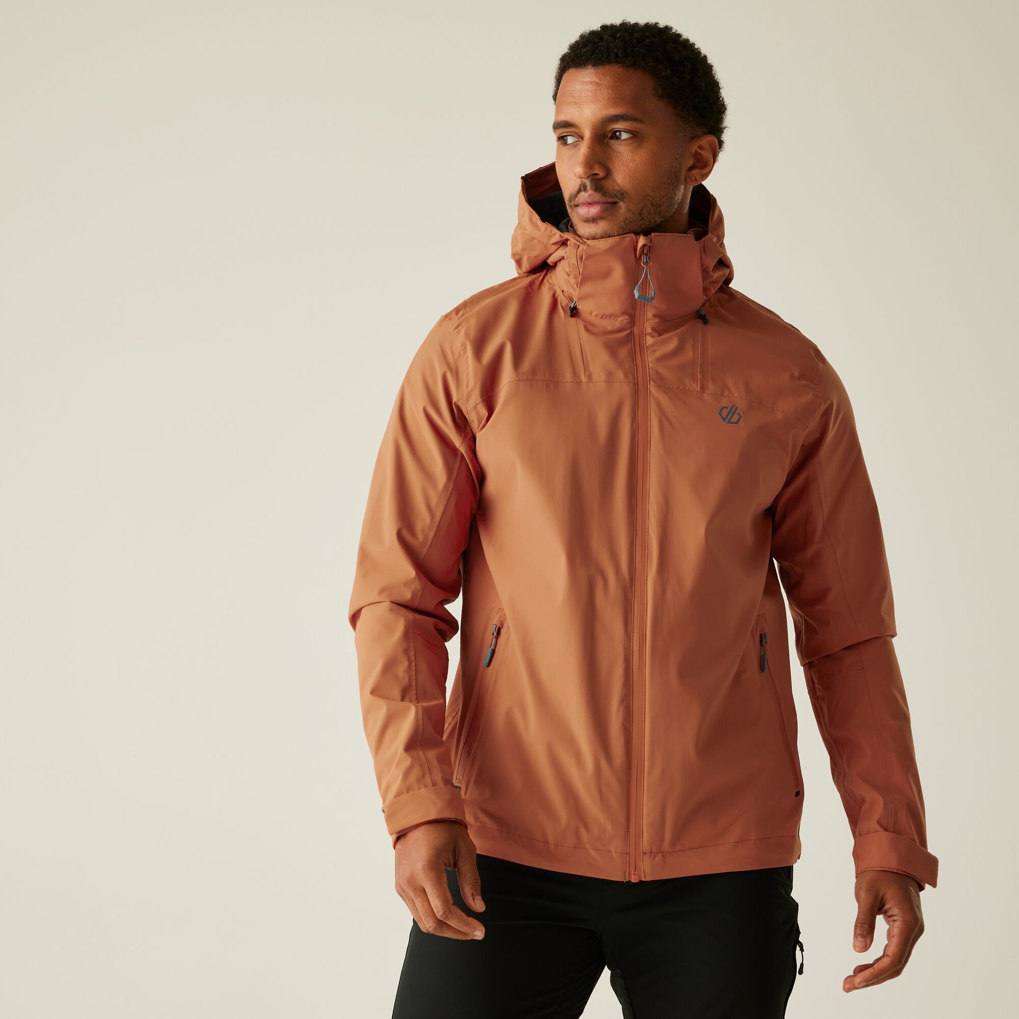 Dare 2b - Kurtka męska przeciwdeszczowa Switch Out II Brązowy