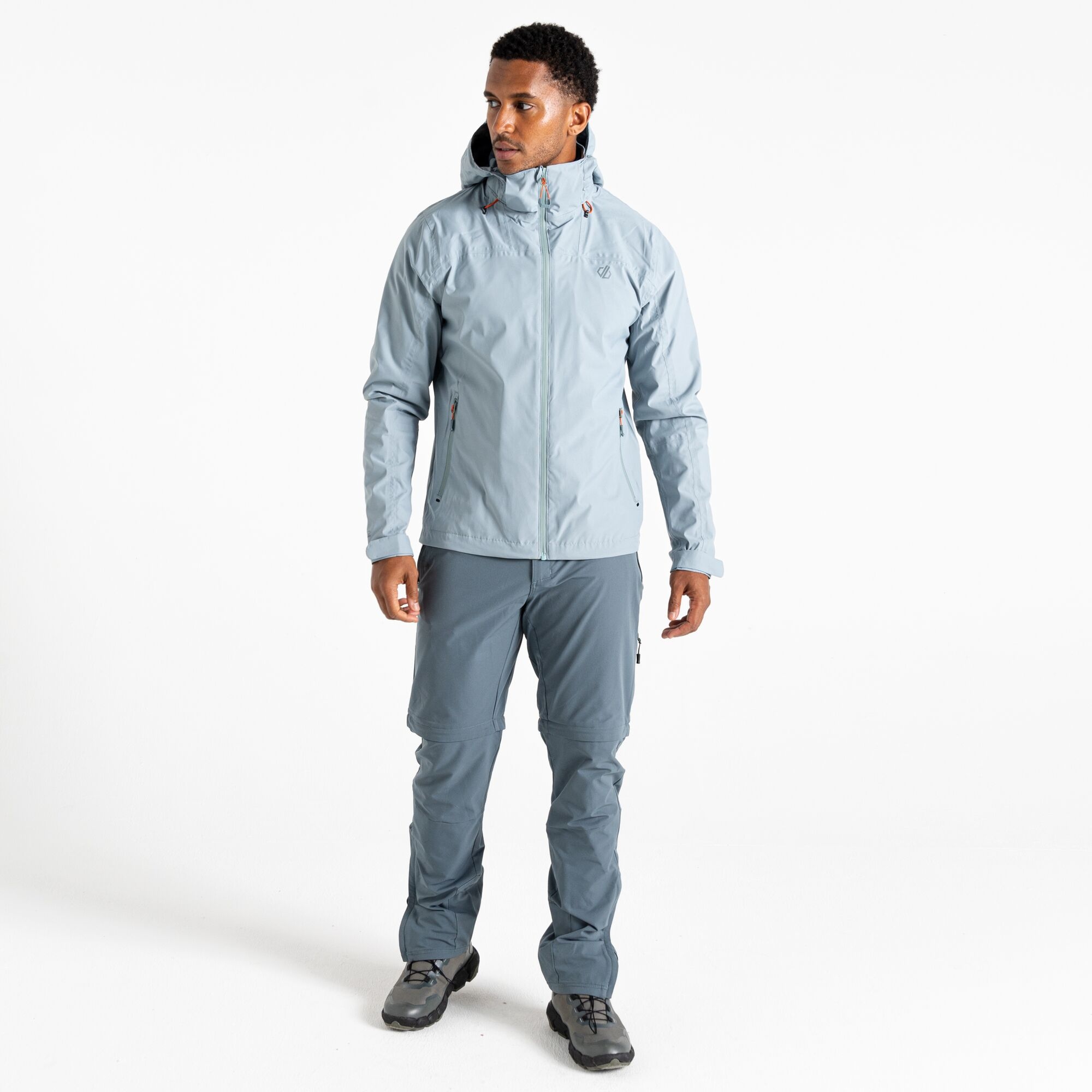 Dare 2b - Kurtka męska przeciwdeszczowa Switch Out II Szary