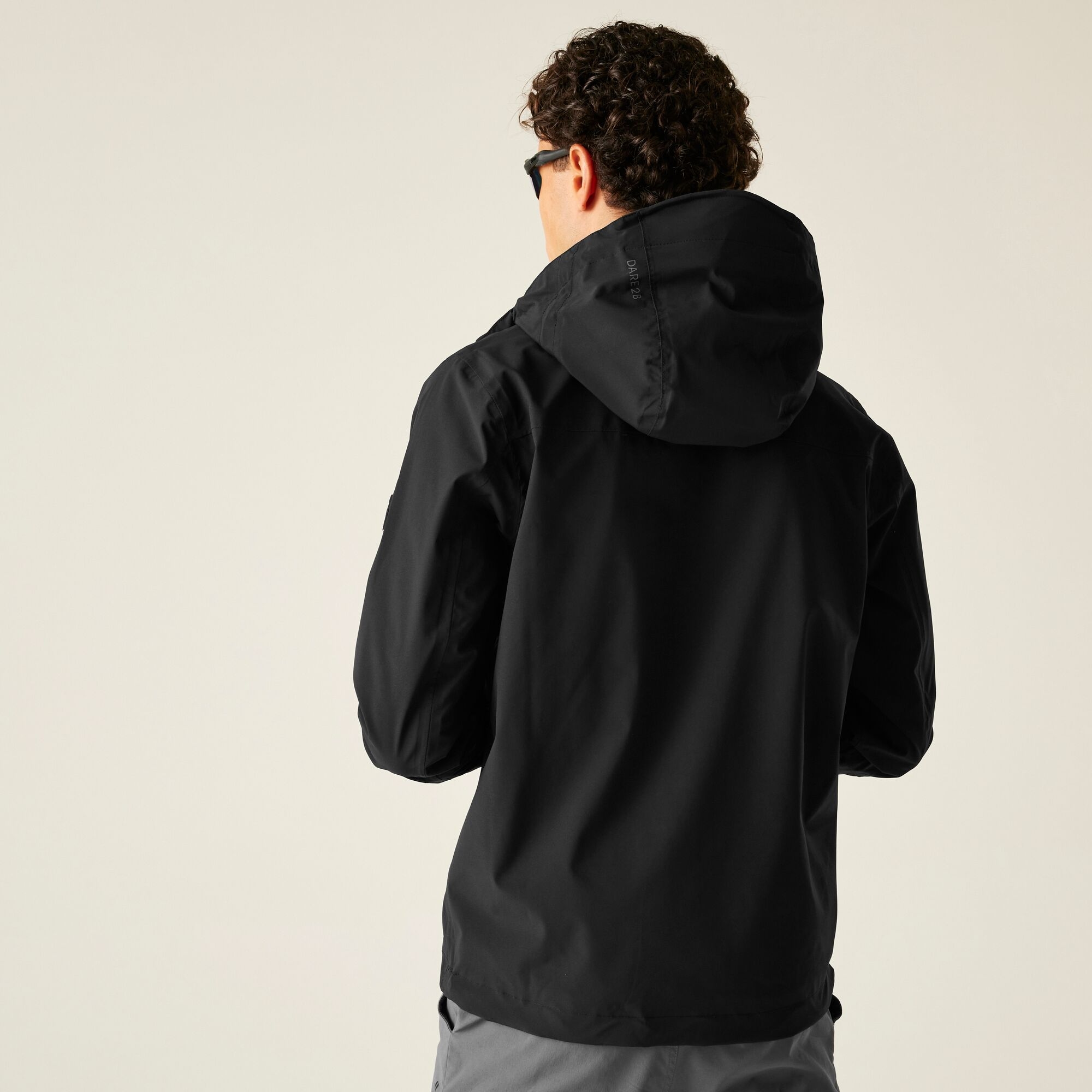 Dare 2b Kurtka męska przeciwdeszczowa Switch Out II Czarny