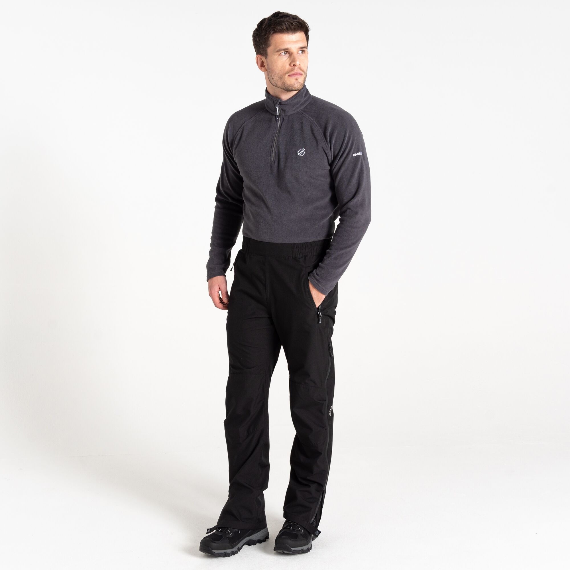 Dare 2b - Męskie Spodnie Wierchnie Adriot III Czarny, Rozmiar: XL
