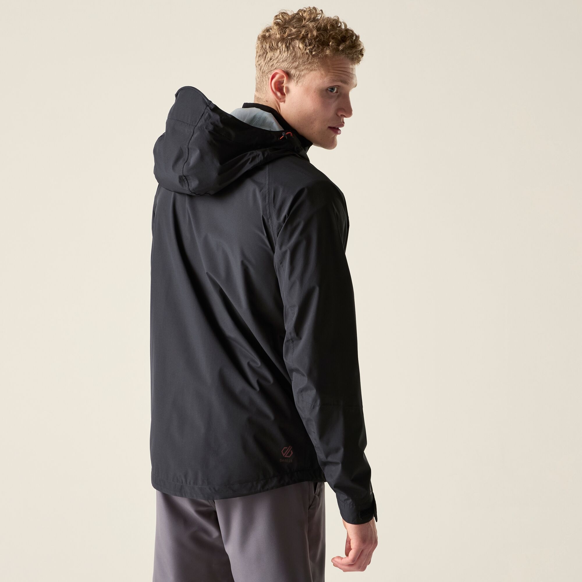 Dare 2b Kurtka przeciwdeszczowa męska z membraną Torrek Breathe Out Czarny