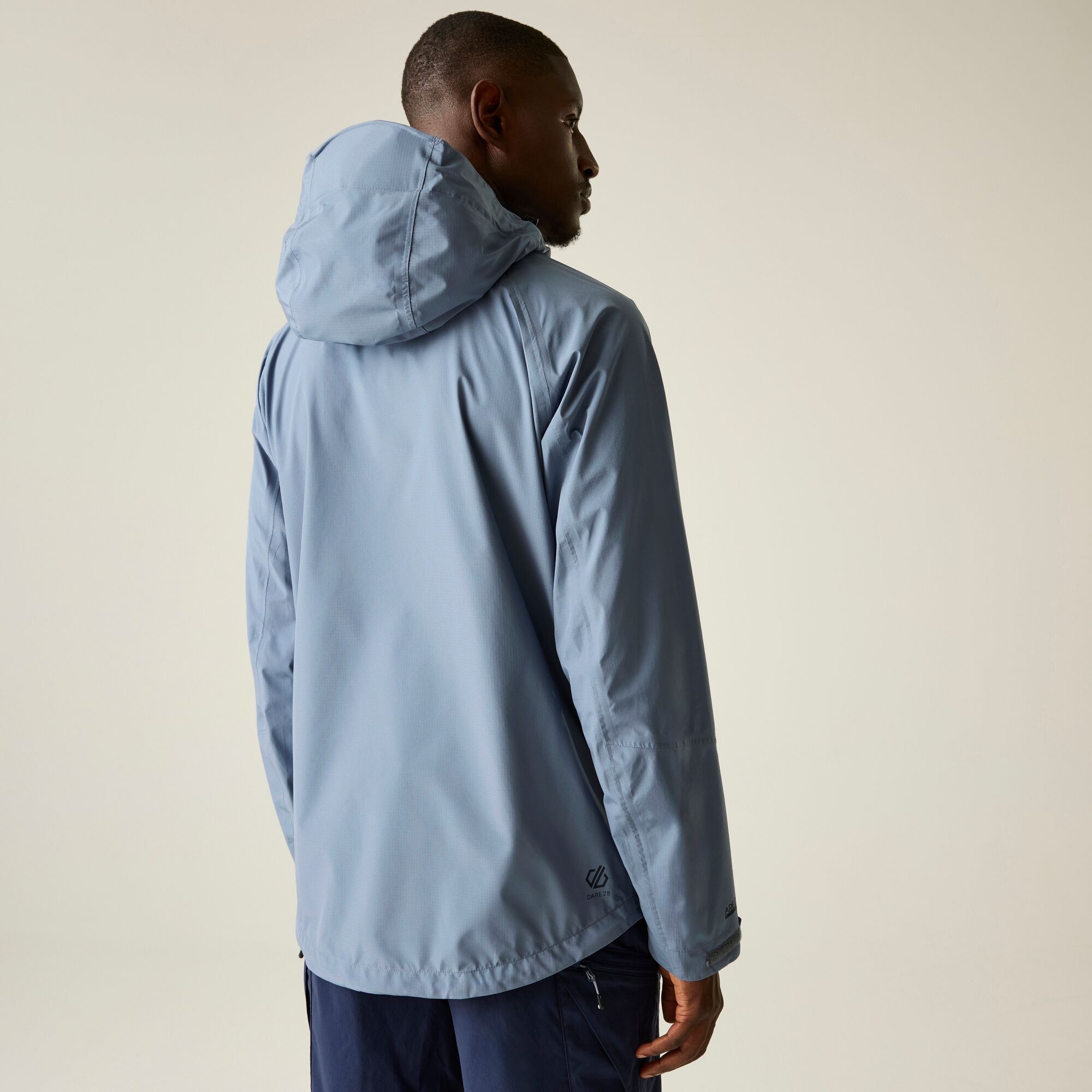 Dare 2b Kurtka przeciwdeszczowa męska z membraną Torrek Breathe Out Niebieski