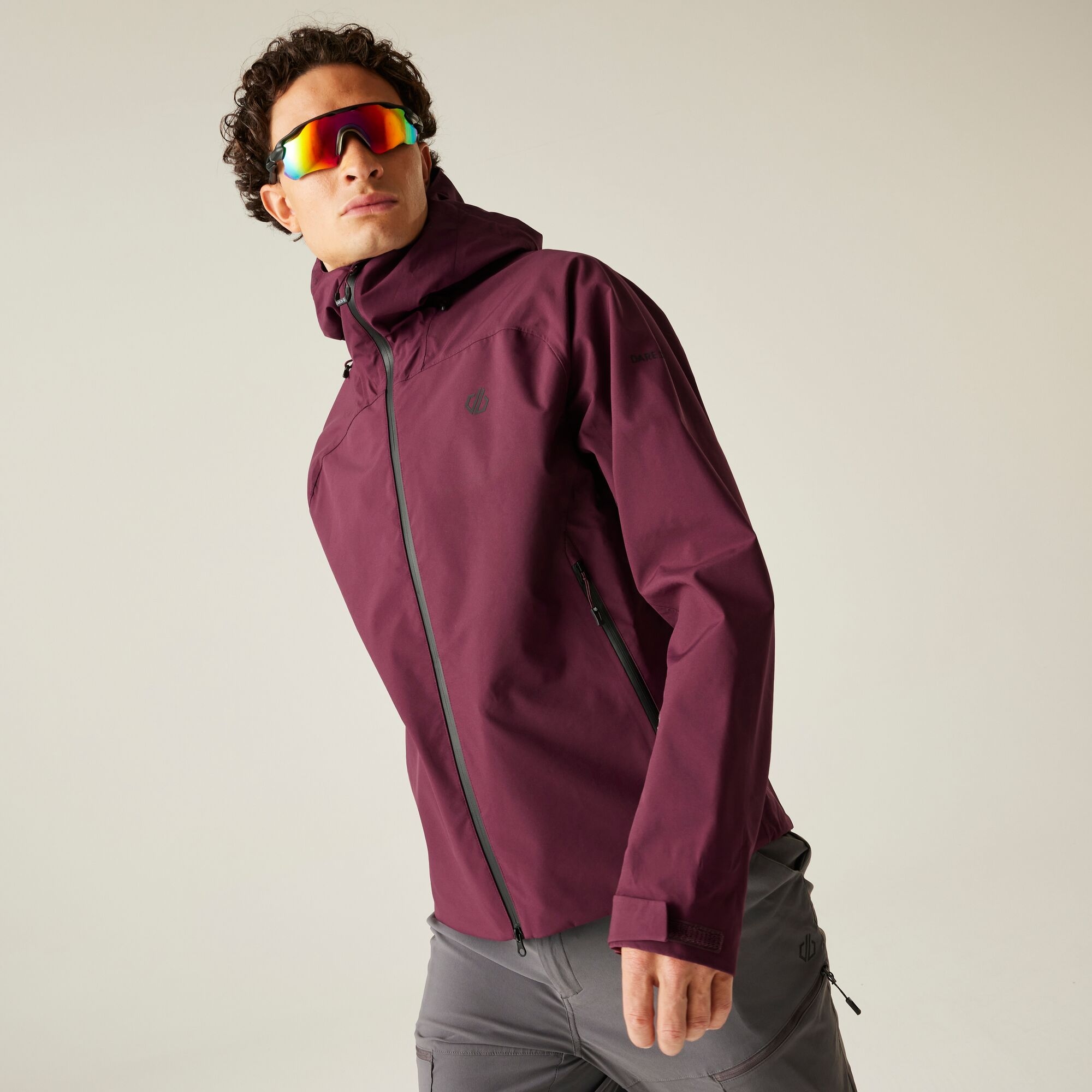 Dare 2b Kurtka narciarska męska z membraną Roving III Fioletowy