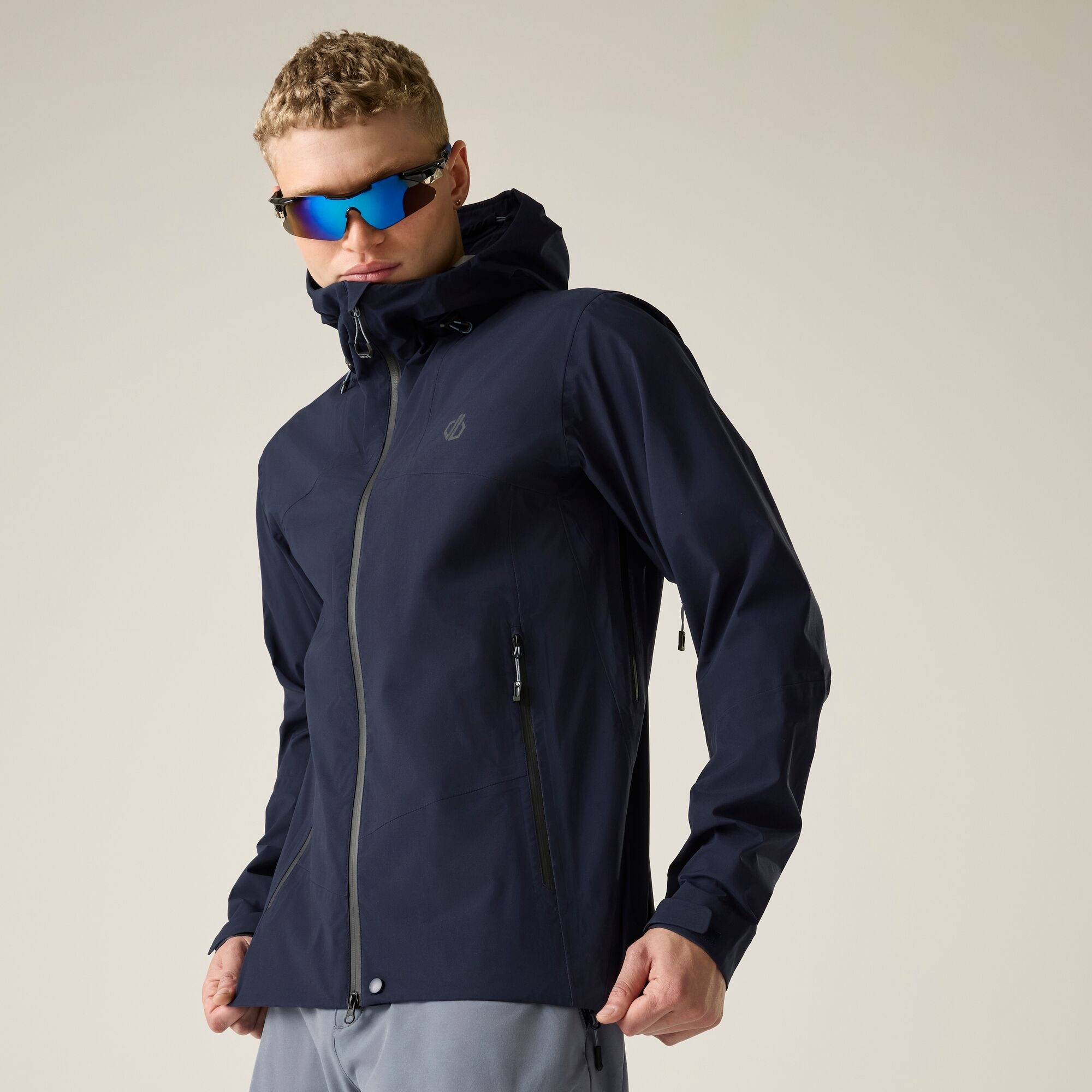 Dare 2b Kurtka przeciwdeszczowa męska z membraną Apex 3 layer Niebieski