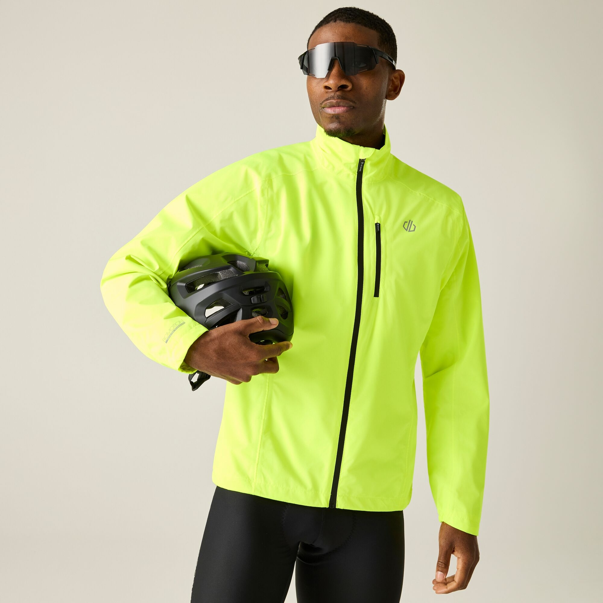 Dare 2B Men's Green Waterproof Tor Cycle Jacket Size: S - Image 2