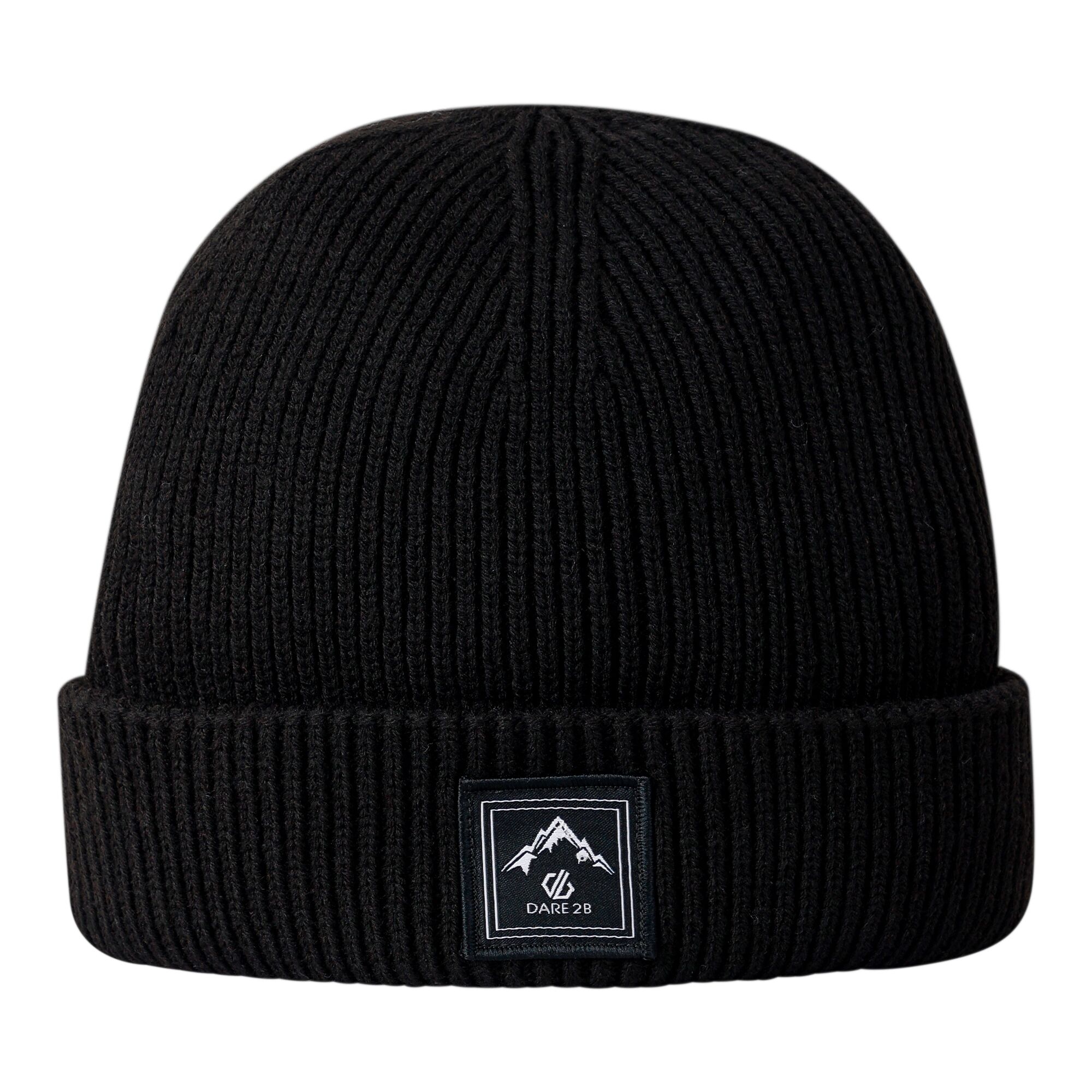 Dare 2b Unisex Rider Fleece Lined Insulating Beanie Hat in Jet Black - Image 4