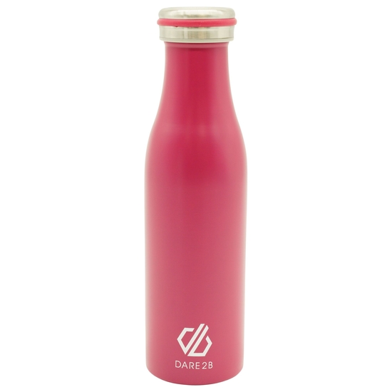 Dare 2b - Stalowa butelka na wodę Różowy