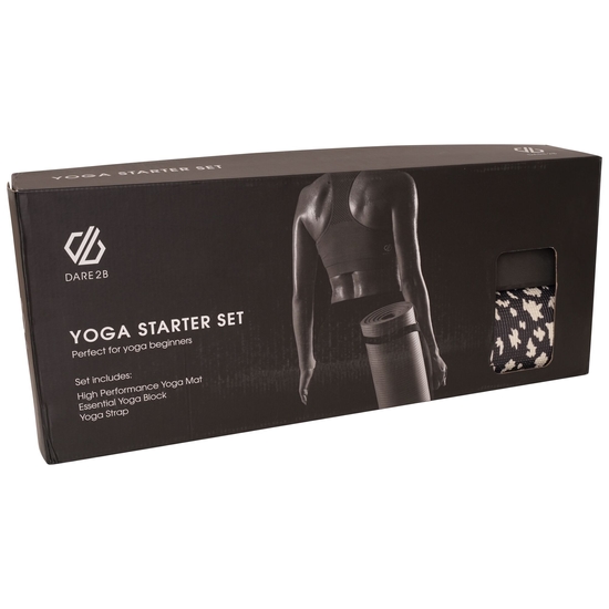 Yoga Starter Set Black White Dot Print