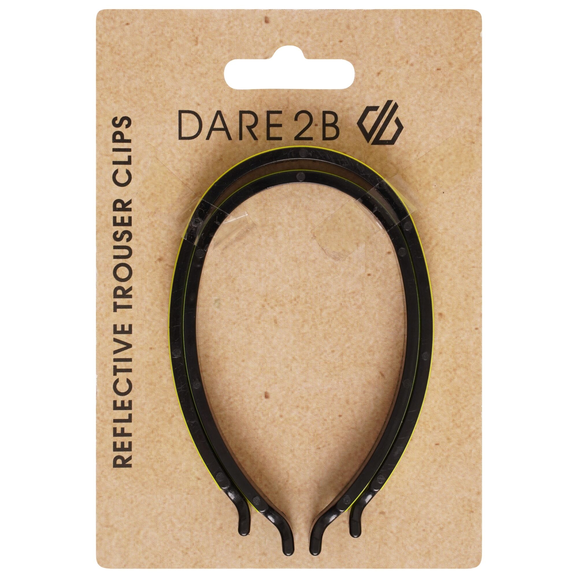 Dare 2B Reflective Trouser Clips Unisex Black
