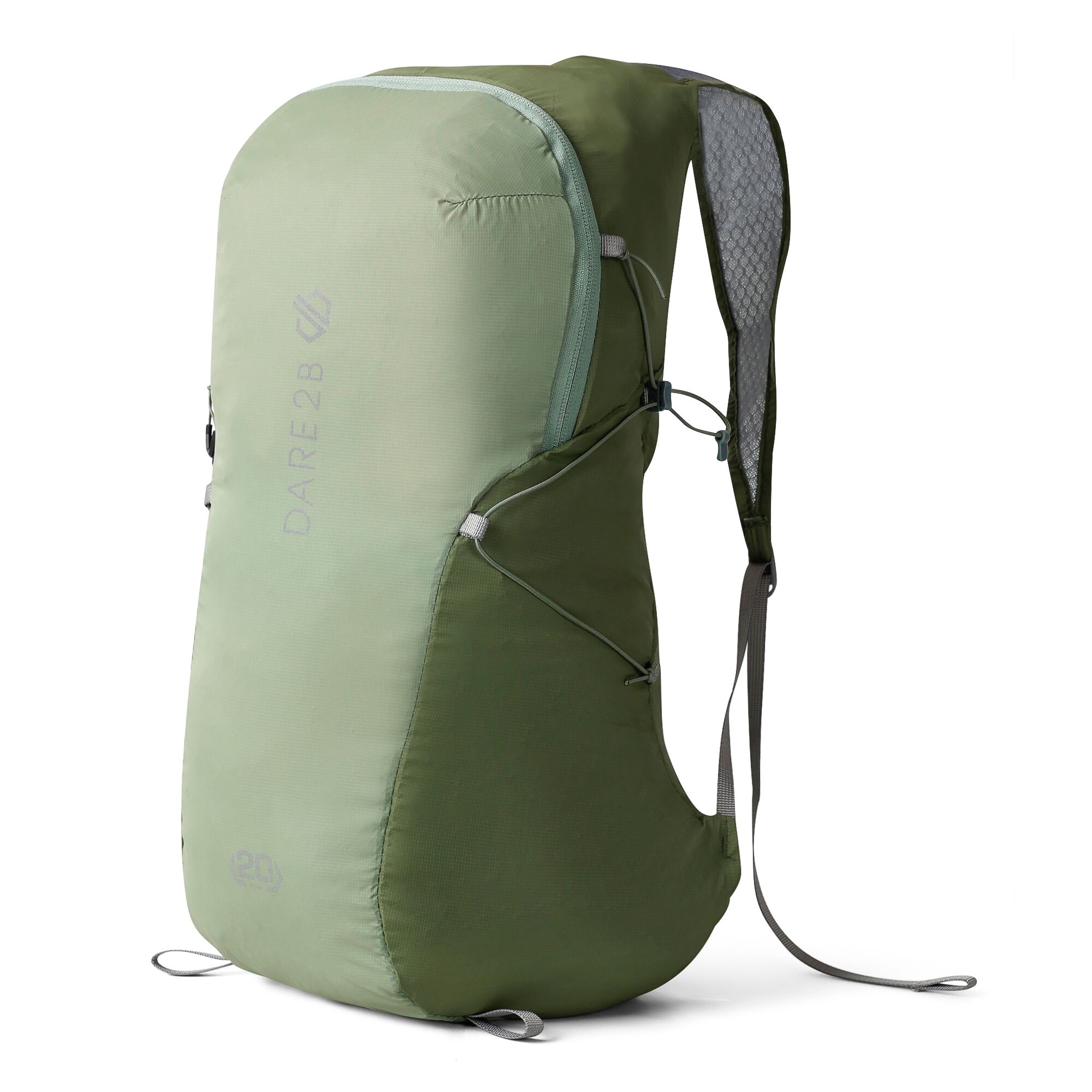 Dare 2B Unisex Packaway 20L Rucksack Green - Image 1