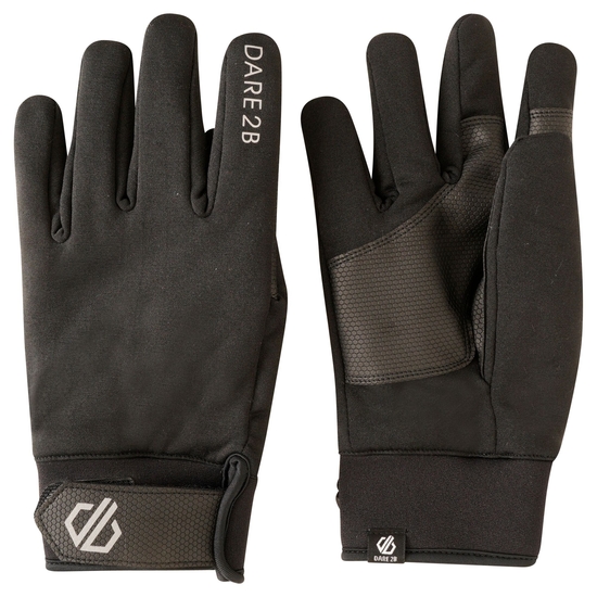 Adults' Intended Cycling Gloves Czarny