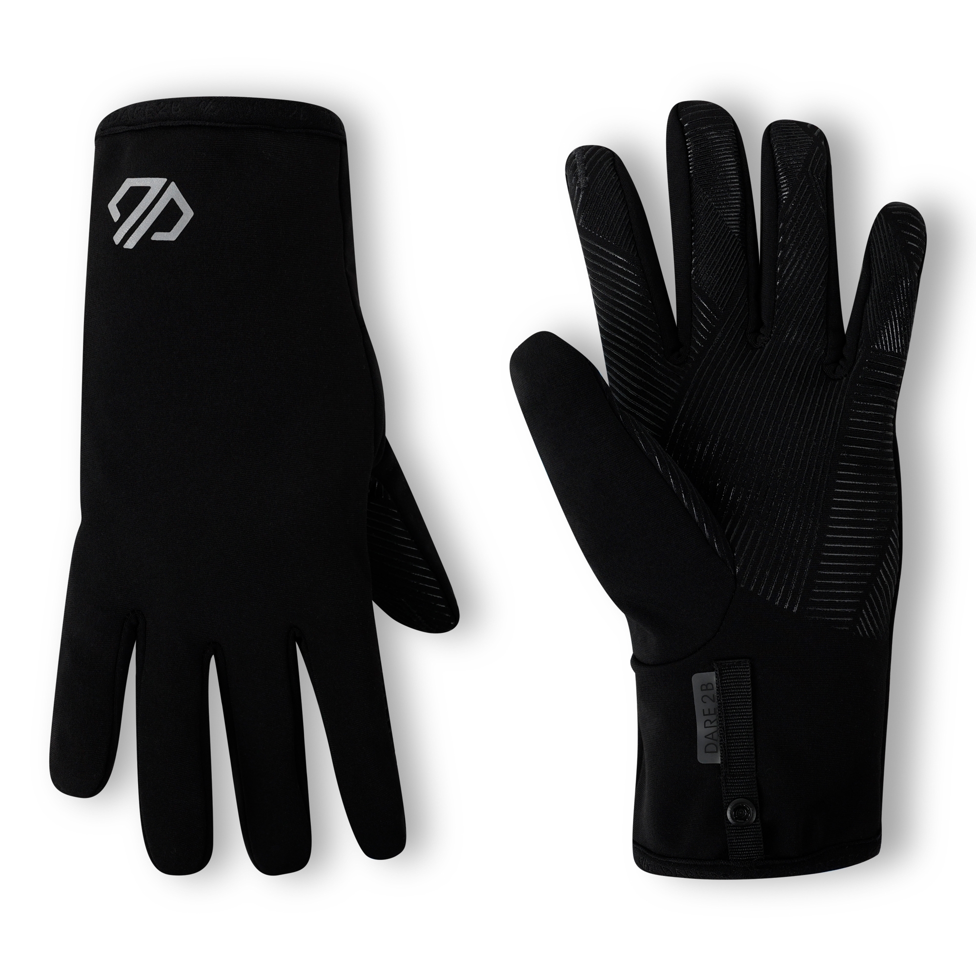 Dare 2B Unisex Endurance Stretch Liner Gloves - Black Extra Small