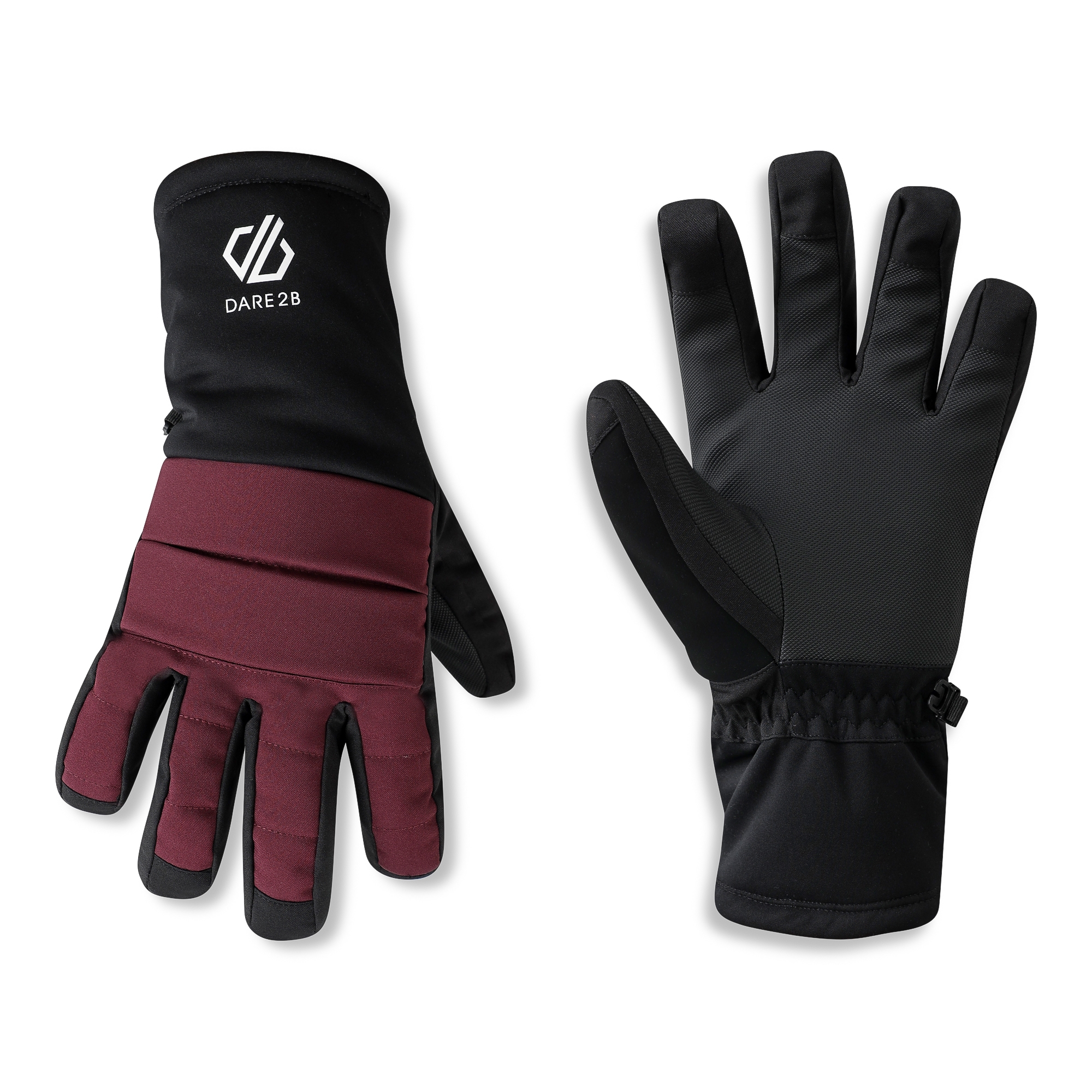 Dare 2b   Rękawice unisex narciarskie Freeride wodoodporne Fioletowy