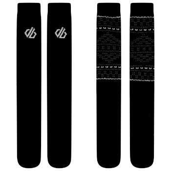 Dare 2b - Adult's Thermal Socks 2 Pack Black