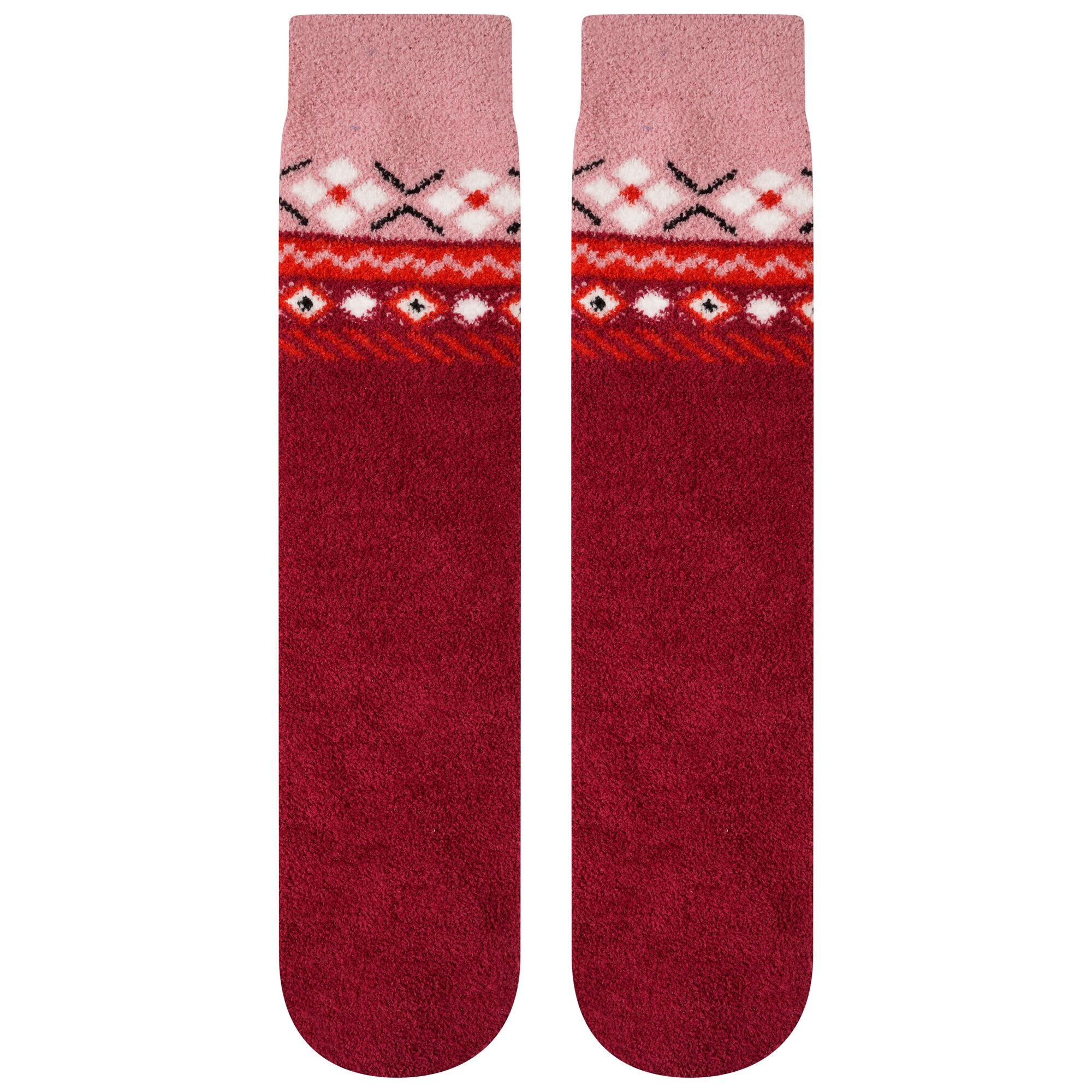 Dare 2b Skarpety świąteczne Unisex Ciemnoczerwony