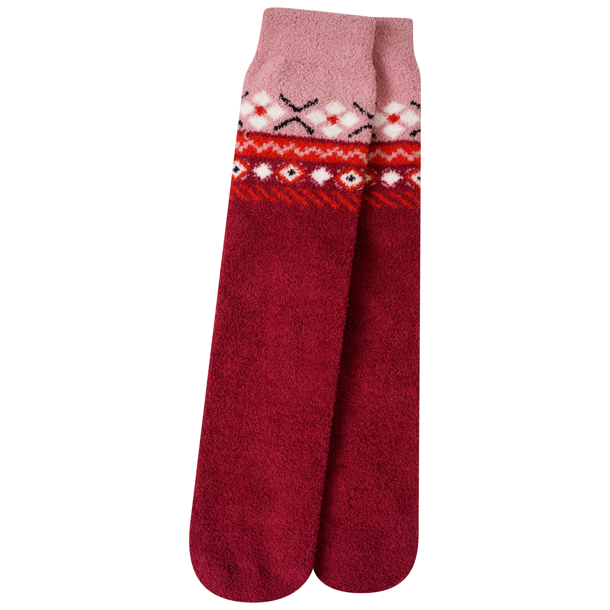 Dare 2b Skarpety świąteczne Unisex Ciemnoczerwony