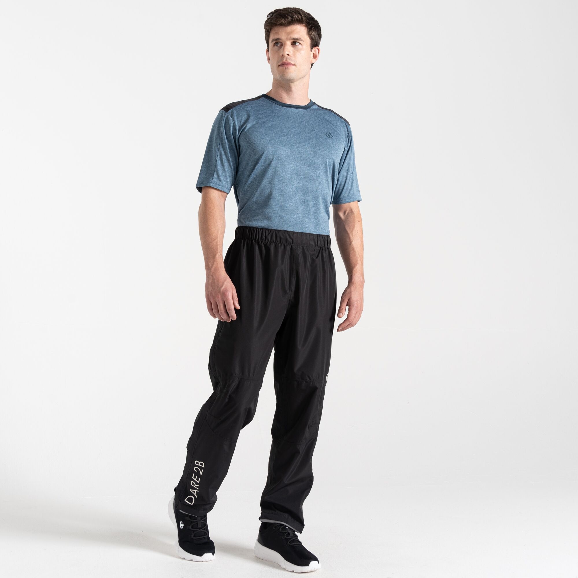 Dare 2b - Unisex Spodnie Wierzchnie Trait Czarny, Rozmiar: XS