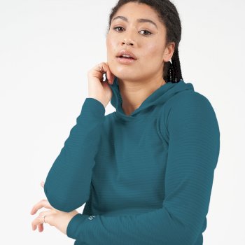 Dare 2b - Women's Result Overhead Hooded Sweater Dragonfly Green