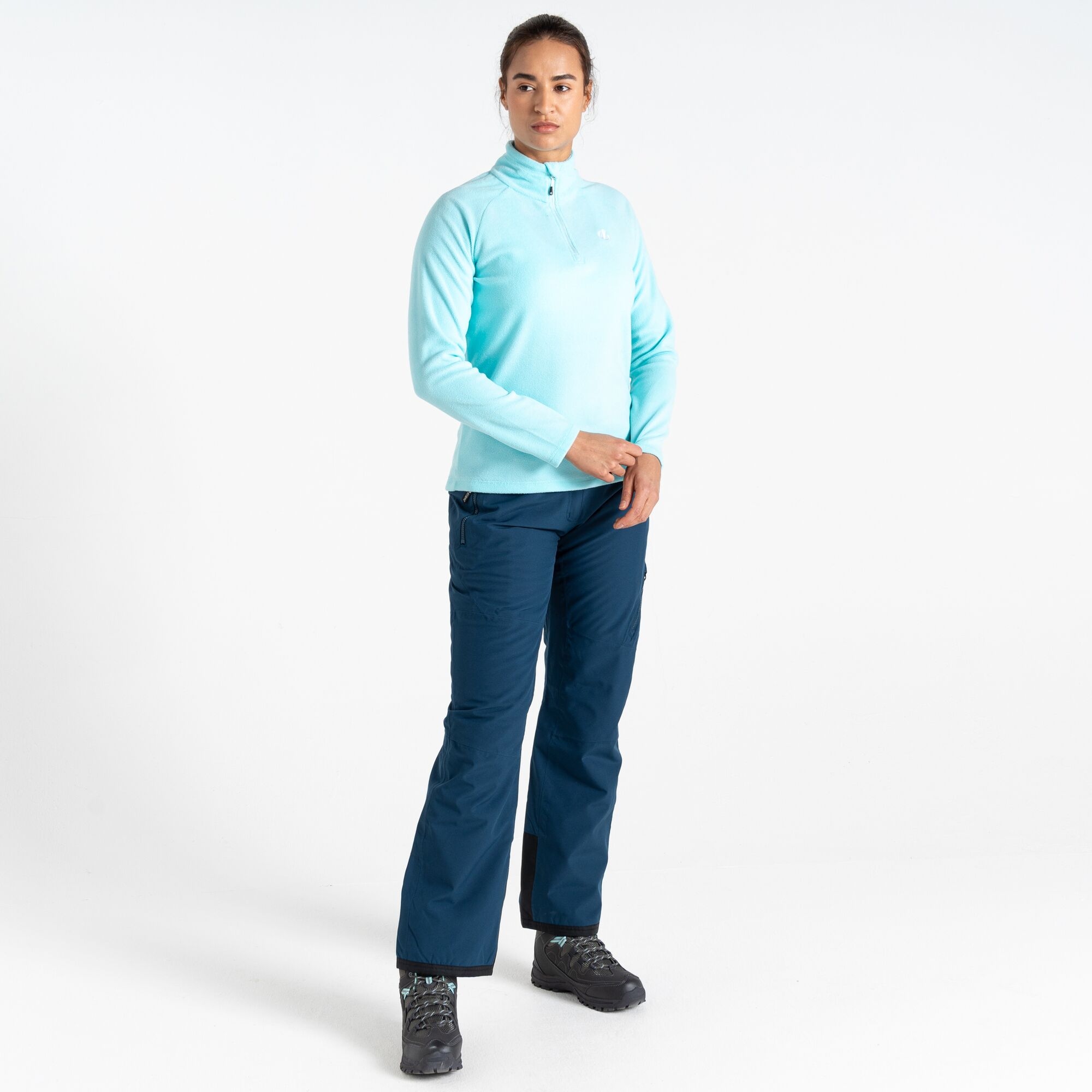 Dare 2b   Bluza damska z suwakiem 1/4 Freeform II Niebieski