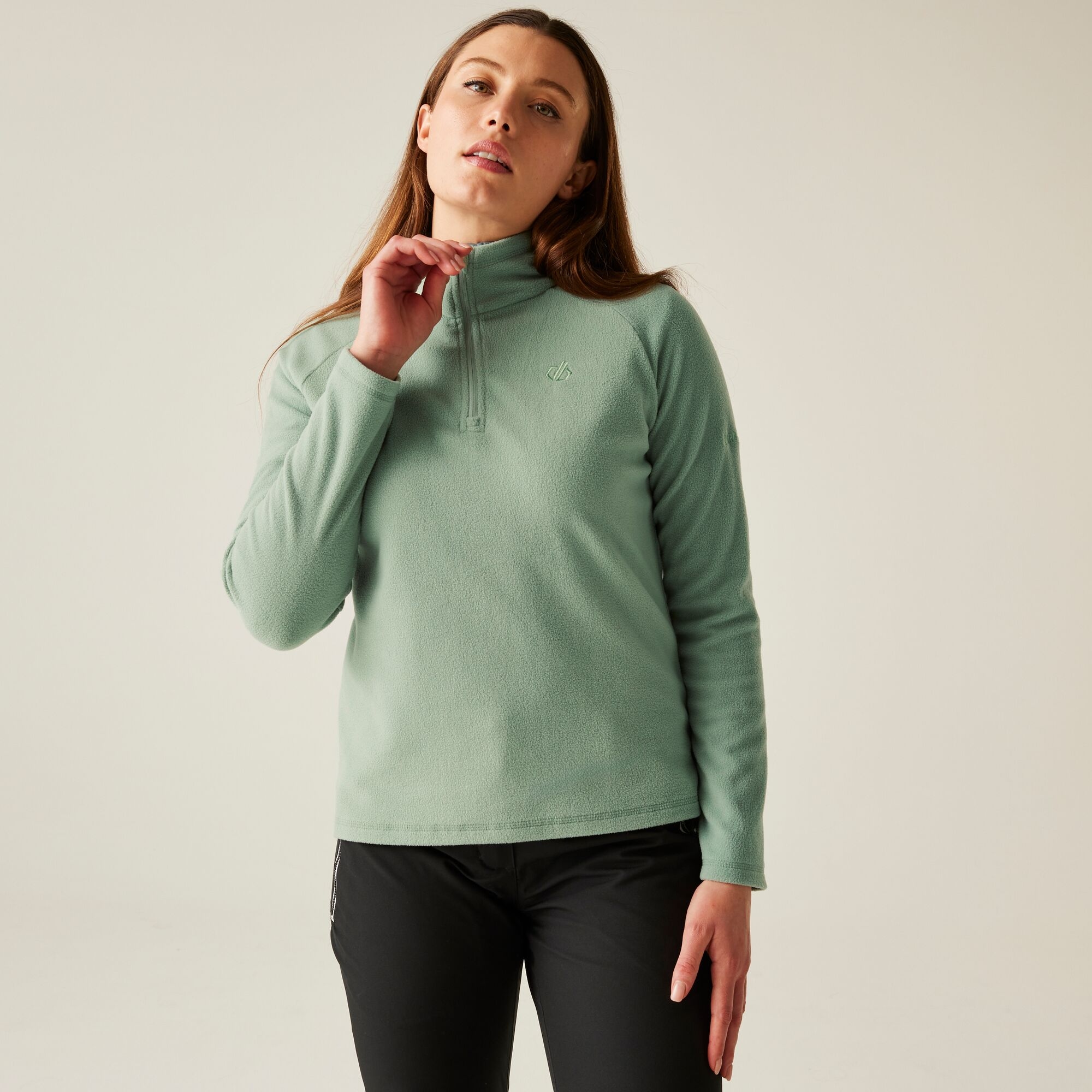 Dare 2B Women's Green Freeform Ii Fleece Glacier Size: 20