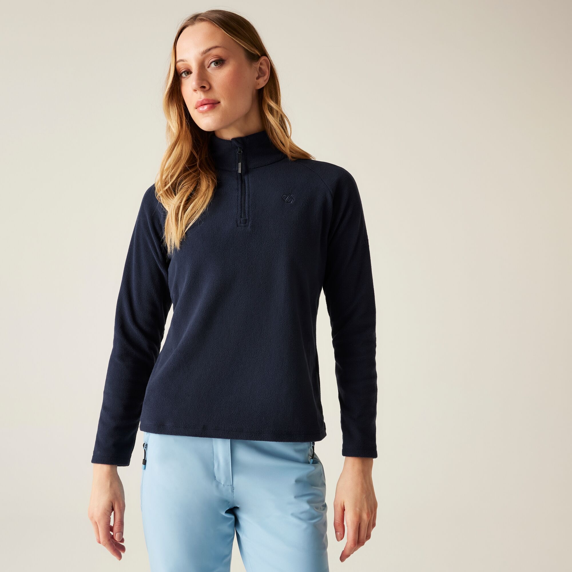 Dare 2b   Bluza damska z suwakiem 1/4 Freeform II Niebieski