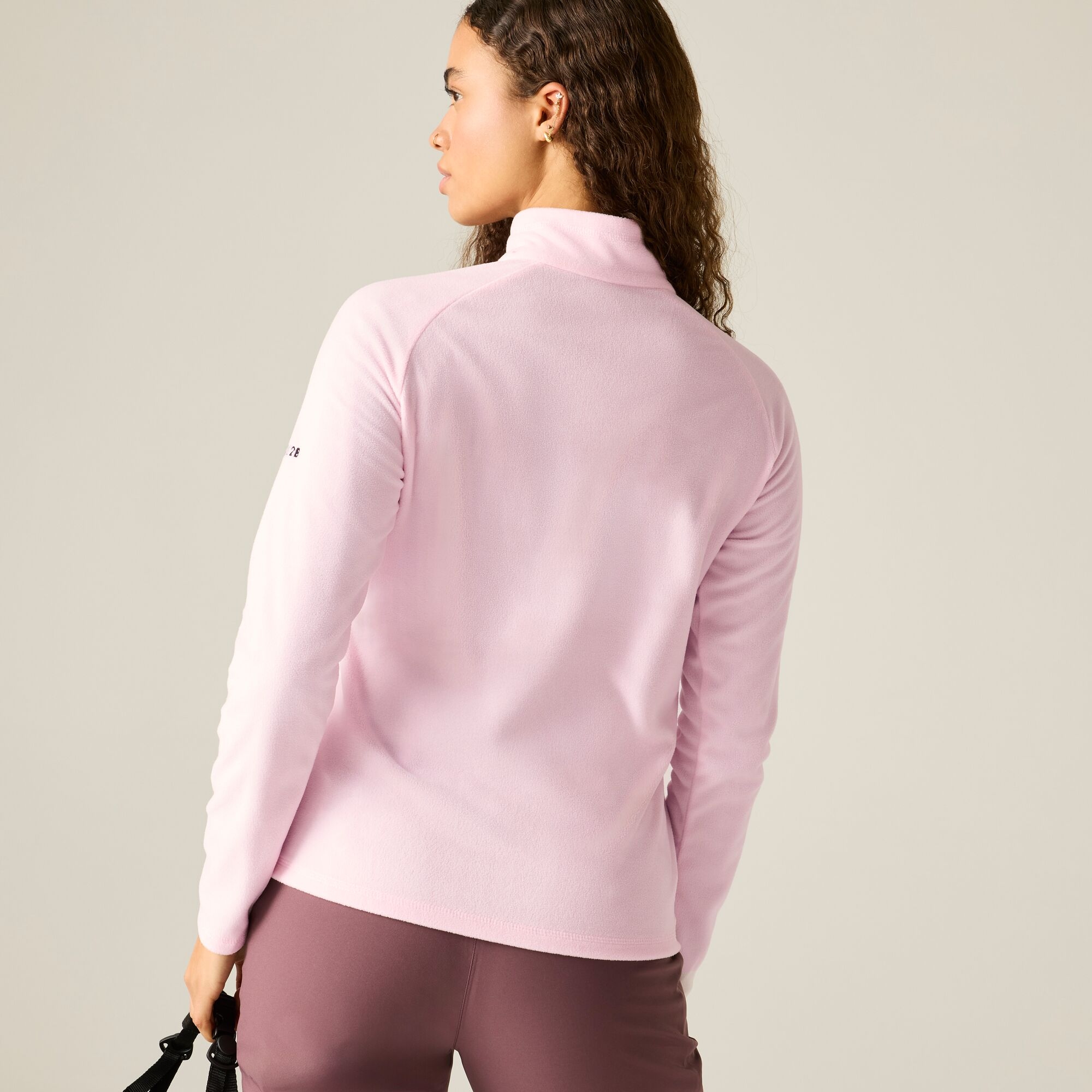 Dare 2b   Bluza damska z suwakiem 1/4 Freeform II Różowy