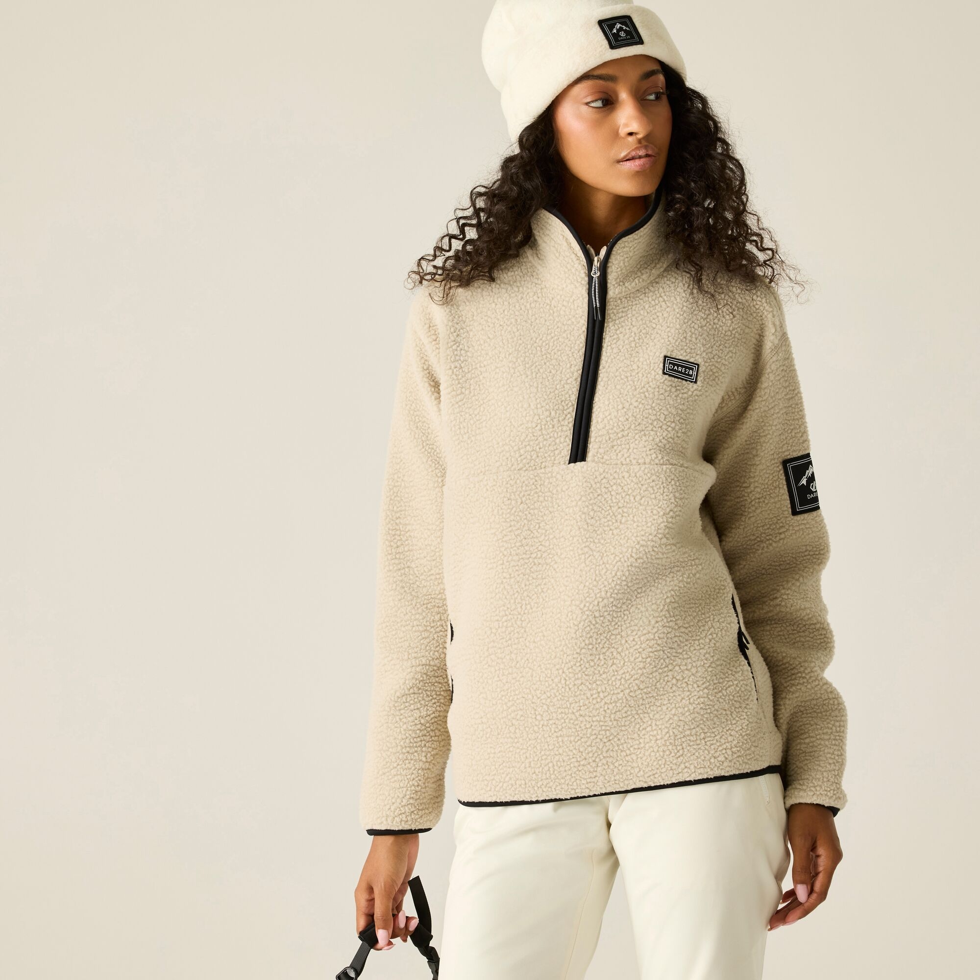 Dare 2B Women's Slide Out Fleece - White Size 20