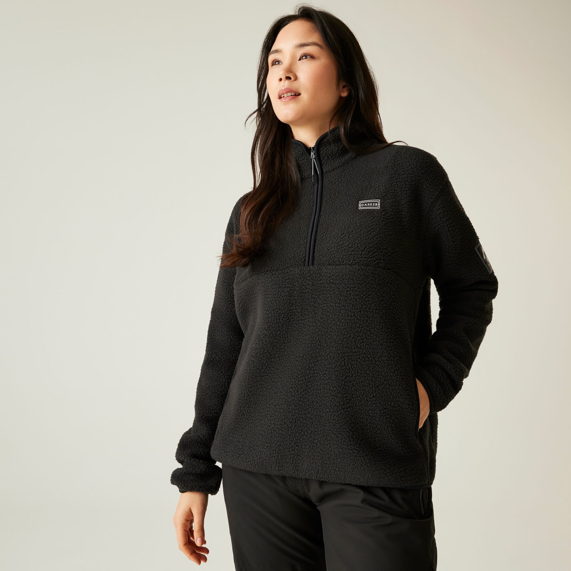 Dare 2B Women's Slide Out Fleece - Black Size 16