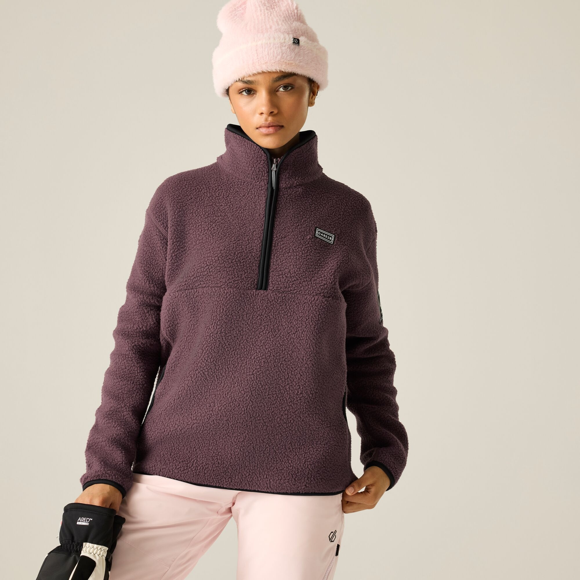 Dare 2B Slide Out Fleece Size: 6 Women's Purple