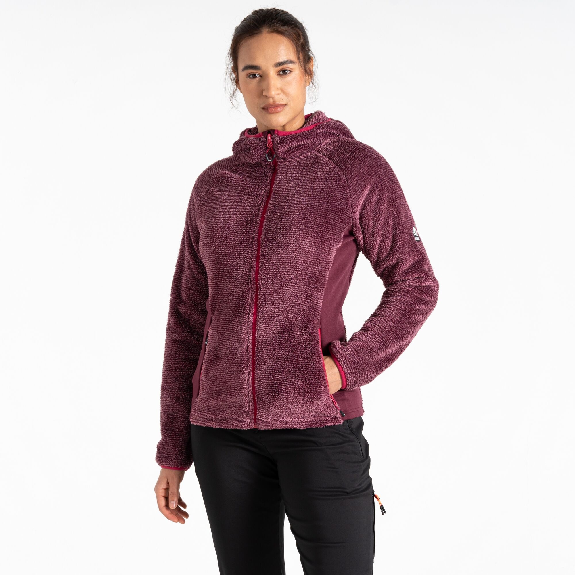 Dare 2b   Bluza damska z kapturem Torrek Mountain Pro Fioletowy