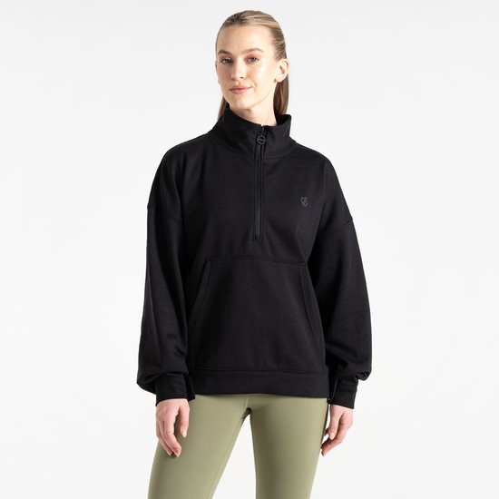 Women's Recoup II Half Zip Sweatshirt Black