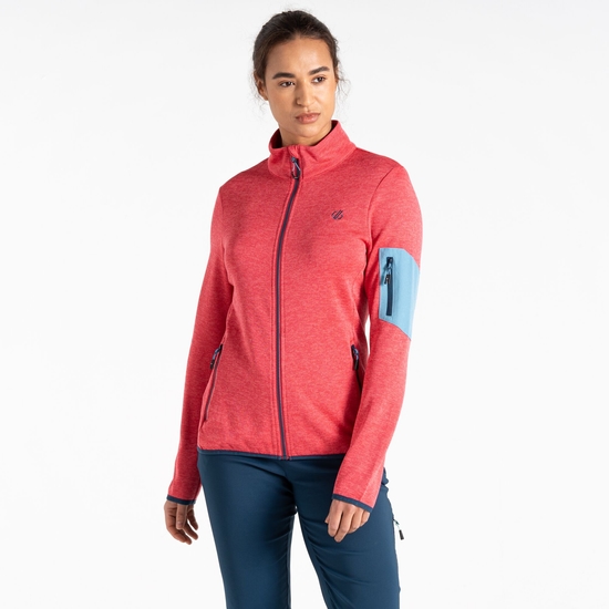 Dare 2b - Women's Mountain Series Zip Through Fleece Sorbet Pink