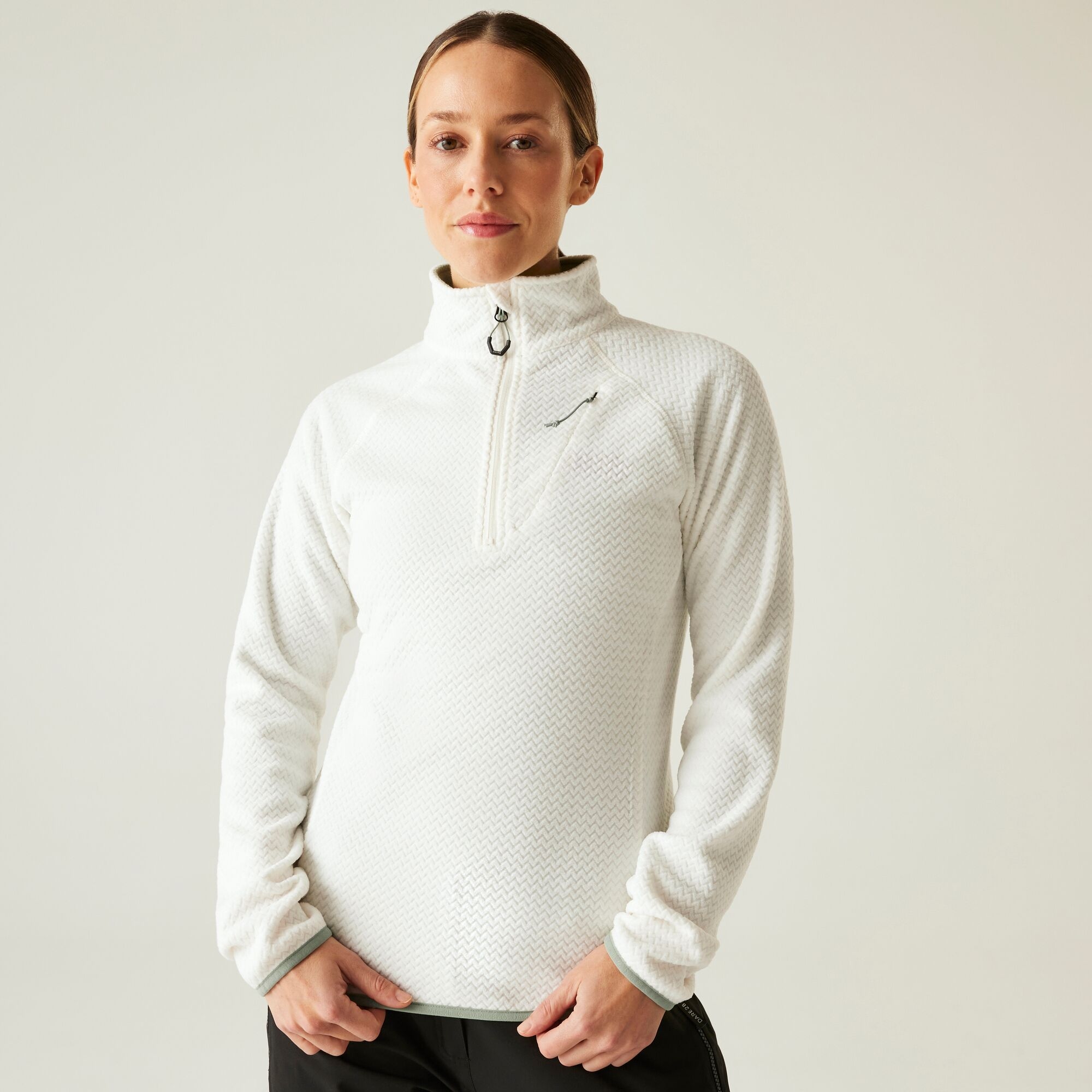 Dare 2B Women's Switch Up Fleece - White Size 16