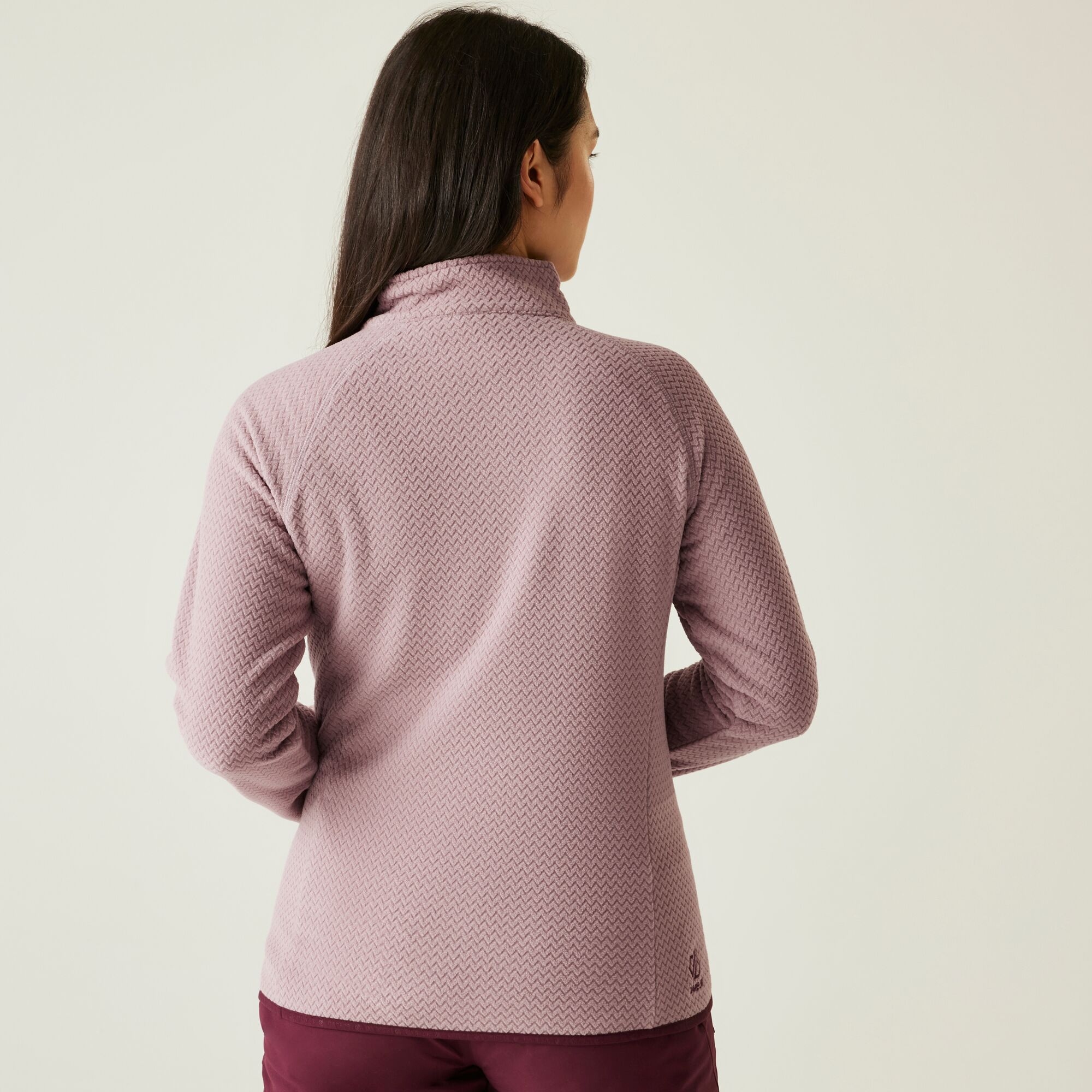 Dare 2b Polar damski z suwakiem 1/4 Switch Up Fioletowy