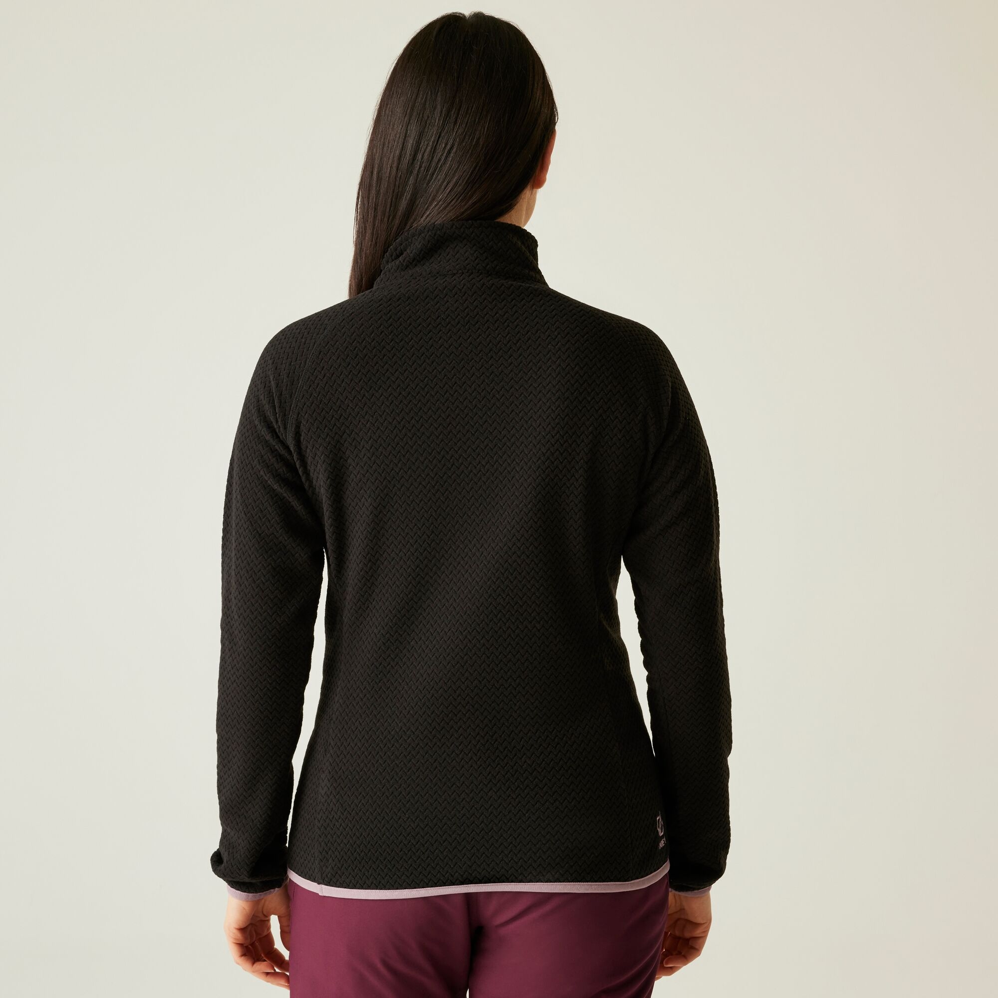 Dare 2b Polar damski z suwakiem 1/4 Switch Up Czarny