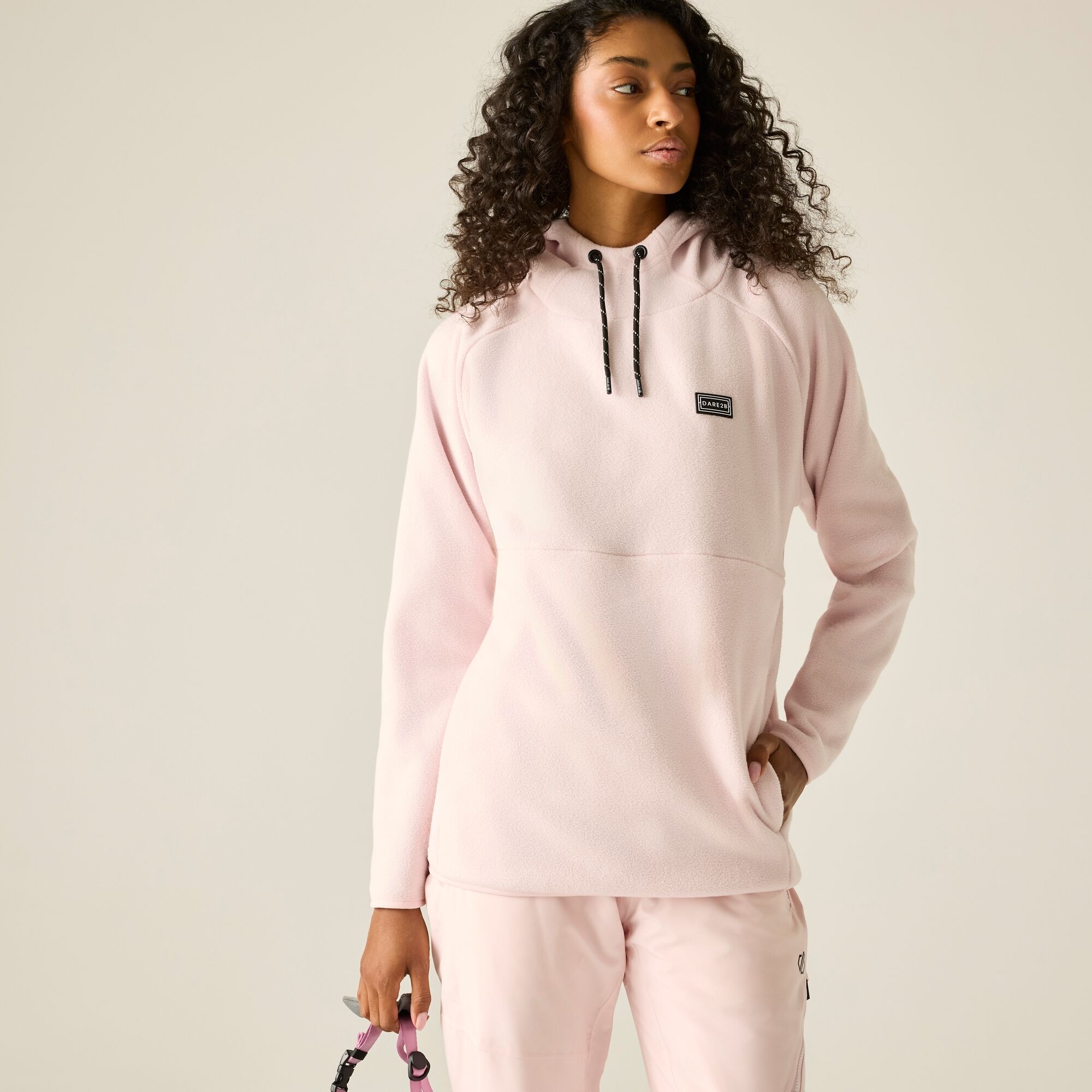 Dare 2B Women's Rose Hooded Sweatshirt Snowburst - Image 2