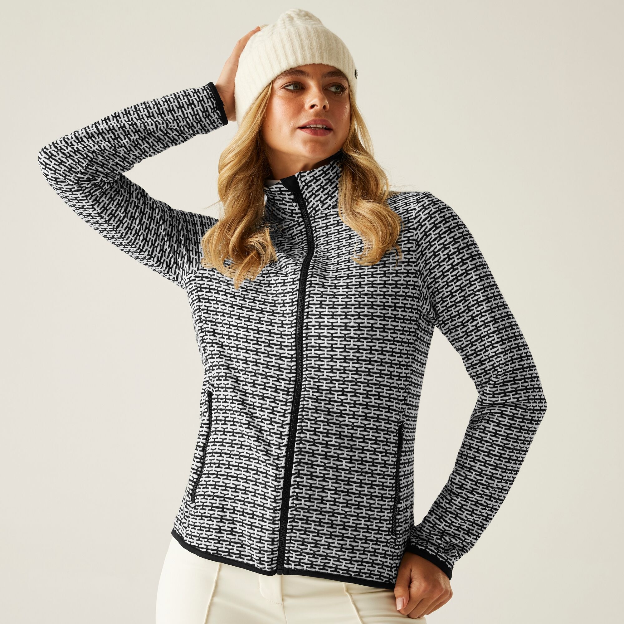 Dare 2b Bluza damska rozsuwana Descend II Beżowy