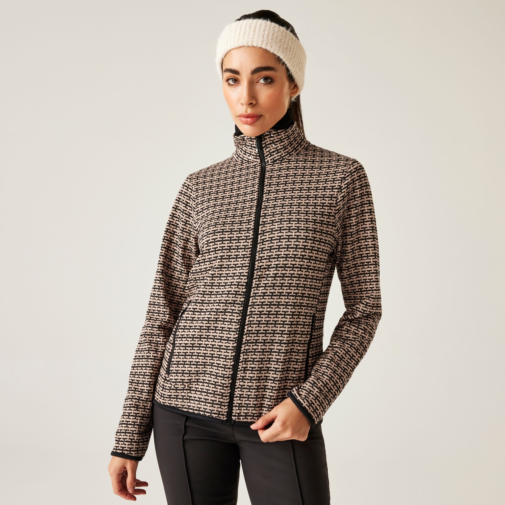 Dare 2b Bluza damska rozsuwana Descend II Beżowy