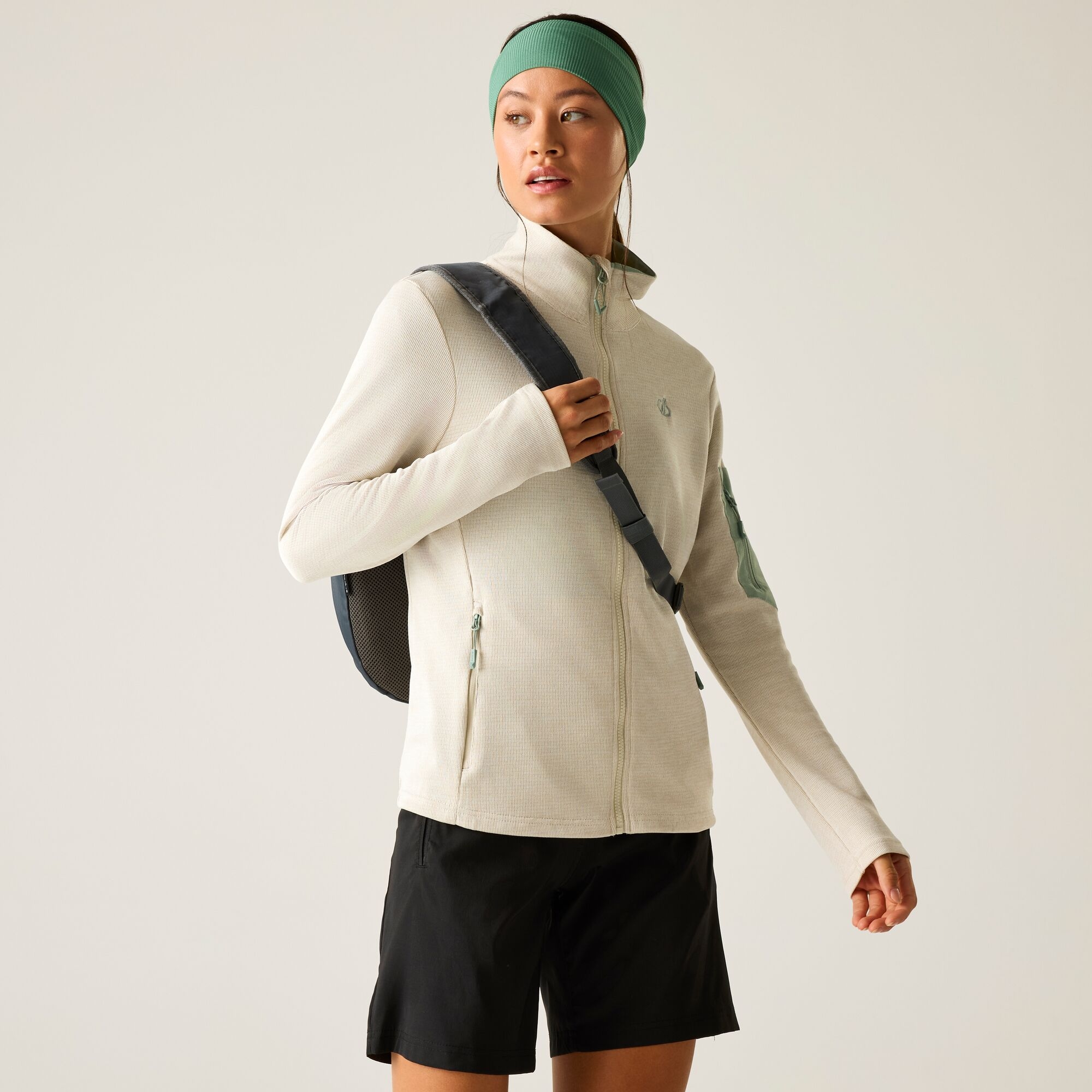 Dare 2B Women's Torrek Ii Fleece - White Size 14