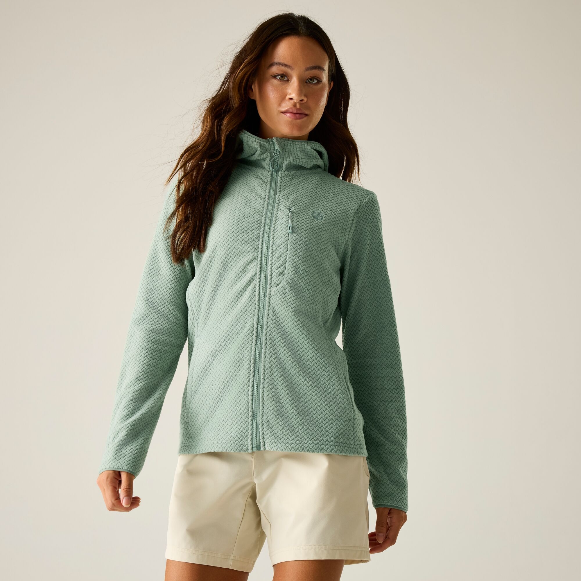 Dare 2b Polar damski z kapturem Switch Up Pro Zielony