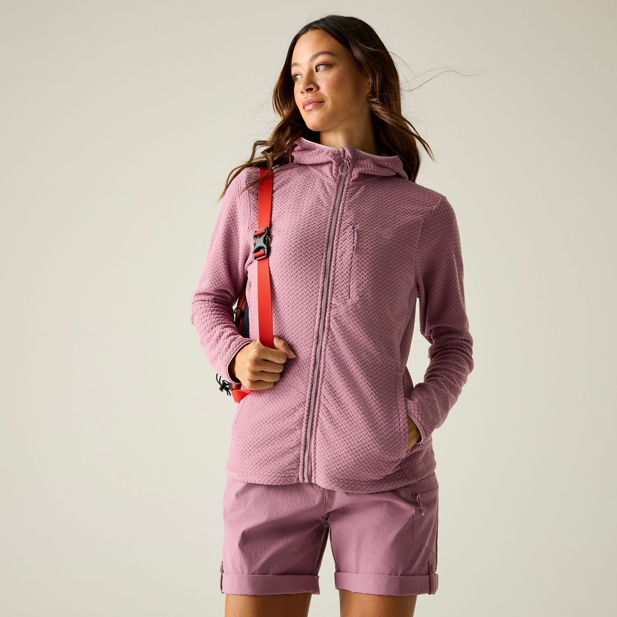Dare 2B Women's Switch Up Pro Fleece - Pink Size 18